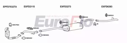 Система выпуска ОГ EuroFlo FDFOC16D 3026